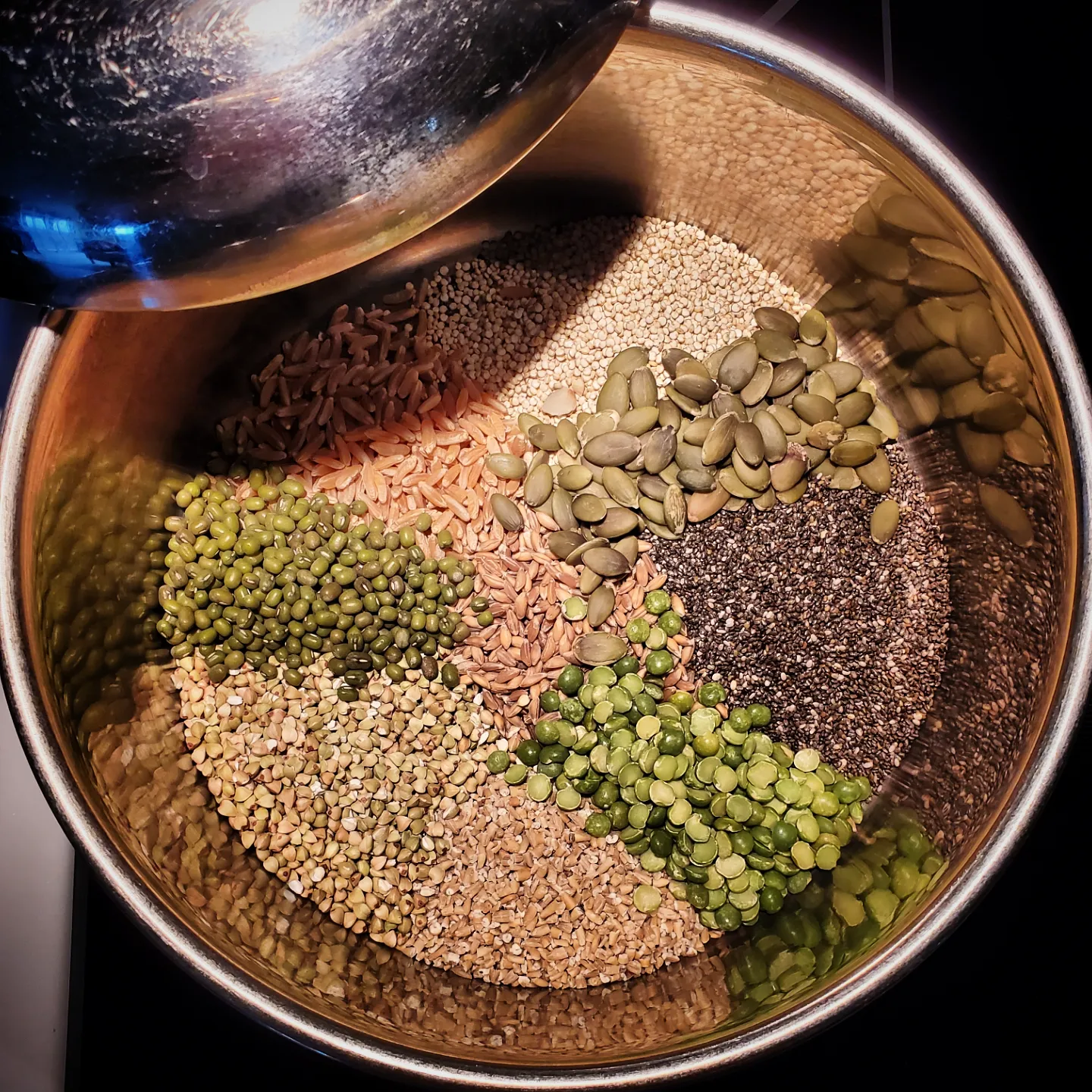 Sylvia Lorianne Leong, Cottage in the Sky Porridge is a hearty meal made with a variety of nuts, seeds, whole grains and legumes.