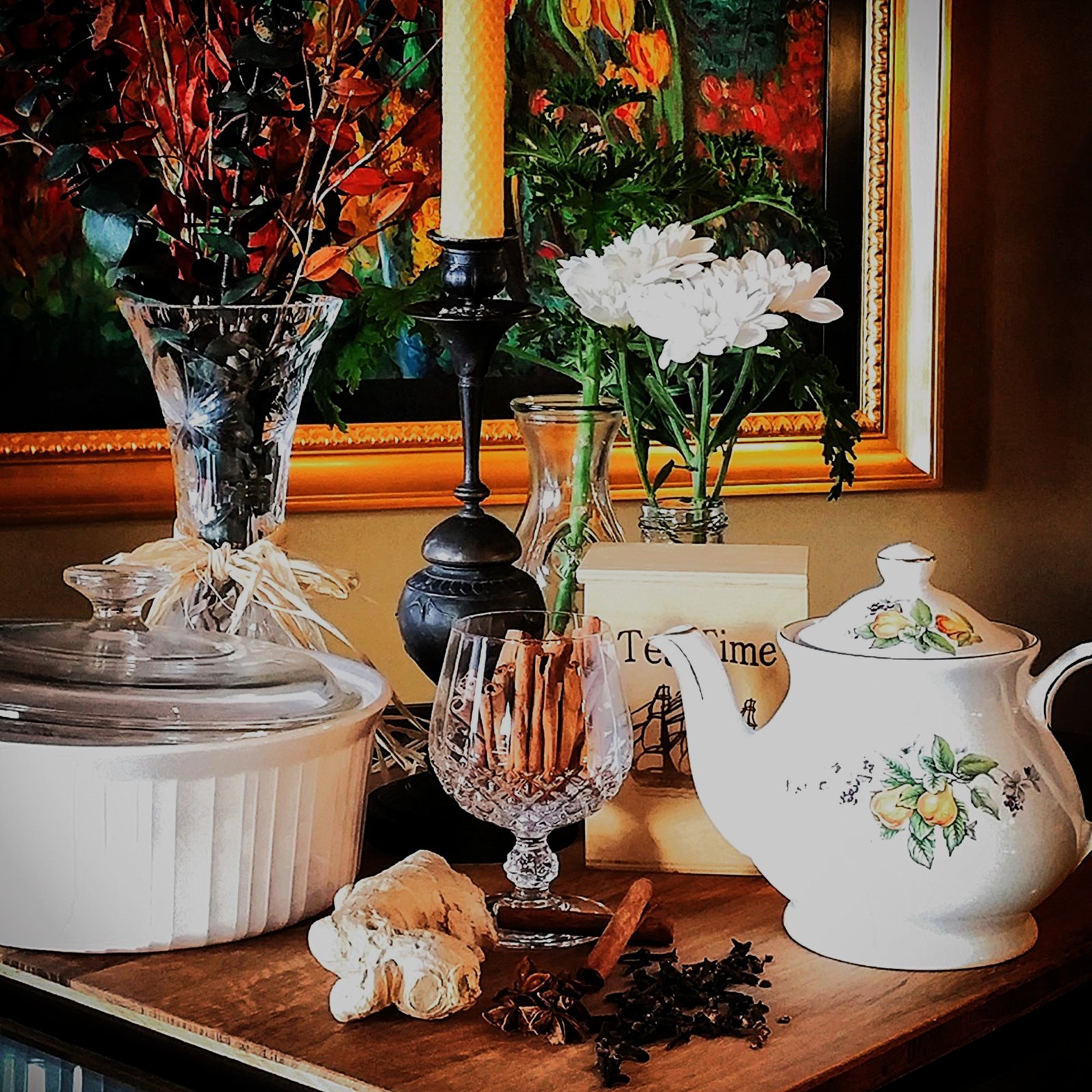 Cottage in the Sky: Spicy tea is made from whole food ingredients.